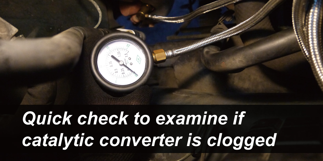 Back Pressure Test Kit