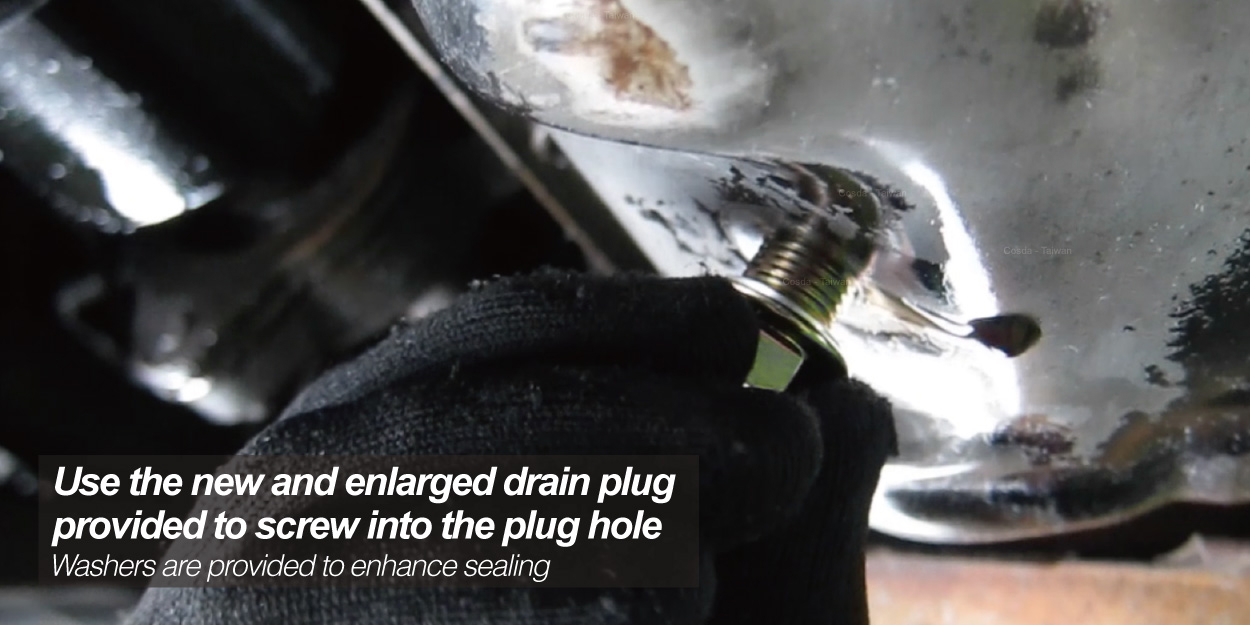 Cosda Oil Drain Plug Repair Kit for M14 × 1.5