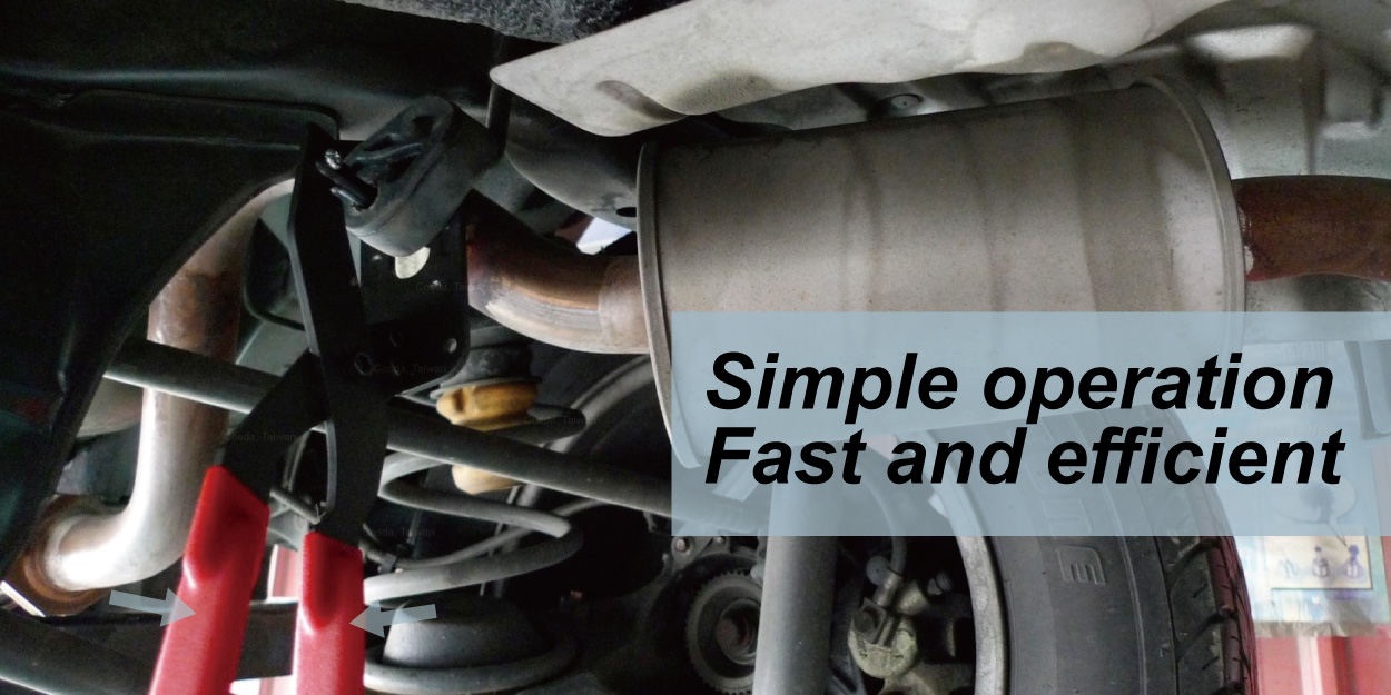 Cosda Long Reach Exhaust Hanger Removal Pliers