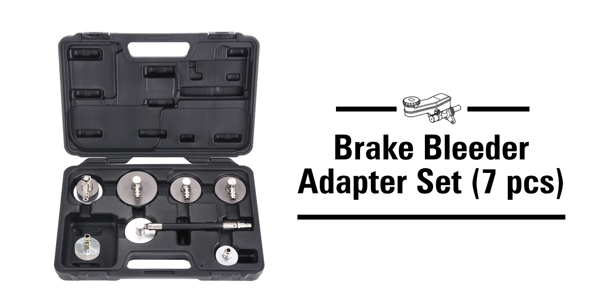 Cosda Pressure Brake Bleeding Adapter Set